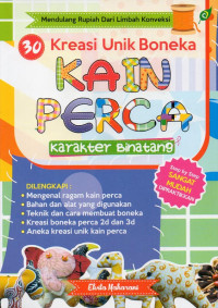 30 Kreasi Unik Boneka Kain Perca