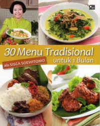 30 Menu Tradisional Untuk 1 Bulan