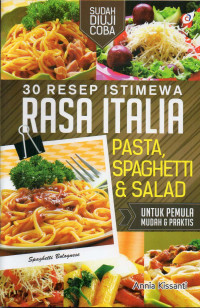 30 Resep Istimewah Rasa Italia