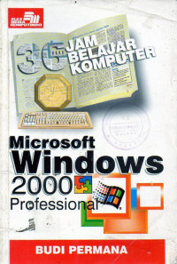 36 Jam Belajar Komputer Microsoft Windows 200 Profesional