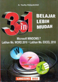 3 in 1 Belajar Lebih Mudah Microsoft Windows7