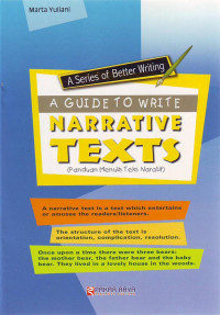 A Guide To WriternNarrative Texts