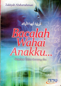 Image of Bacalah Wahai Anakku