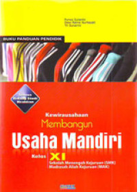 Buku Panduan Pendidik Kewirausahaan Sikap dan Perilaku Wirausaha Kelas XI