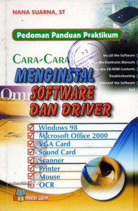 Cara -cara Menginstal Software dan Driver