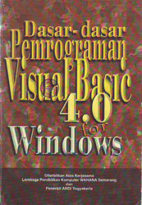 Dasar-dasar Pemrograman Visual Basic 4.0 For Windows