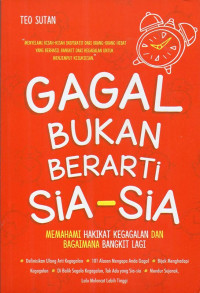 Gagal Bukan Berarti Sia-Sia