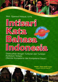 Intisari Kata Bahasa Indonesia