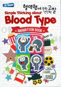 K-Toon Simple Thinking About Blood Type Animation Book