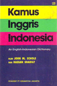 Kamus Inggris Indonesia An English-Indonesia Dictionary