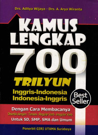 Kamus Lengkap 700 Trilyun