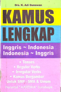 Kamus Lengkap Inggris ~ Indonesia Indonesia ~ Inggris