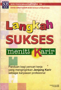 Langkah Sukses Meniti Karir