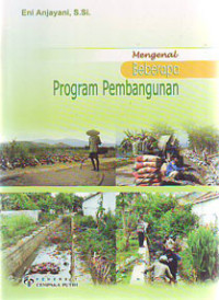 Mengenal Program Pembangunan