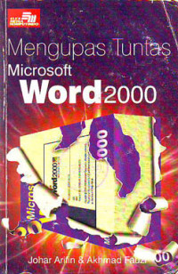 Mengupas Tuntas Microsoft Word 2000