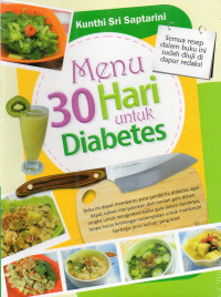 Menu 30 Hari Untuk Diabetes