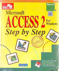 Microsoft Access 2 For Windows Step by Step