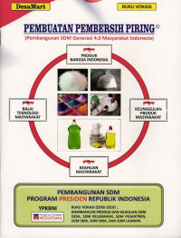 Buku Vokasi: Pembuatan Pembersih Piring