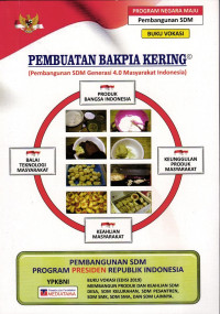 Buku Vokasi: Pembuatan Bakpia Kering