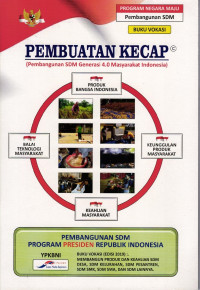 Buku Vokasi: Pembuatan Kecap