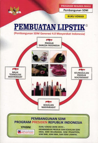 Buku Vokasi: Pembuatan Lipstik