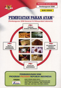 Buku Vokasi: Pembuatan Pakan Ayam