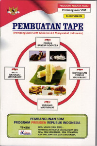 Buku Vokasi: Pembuatan Tape