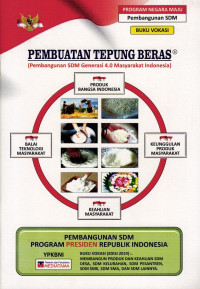 Buku Vokasi: Pembuatan Tepung Beras