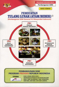 Buku Vokasi: Pembuatan Tulang Lunak (Ayam/Bebek)