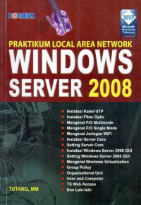 Praktikum Local Area Network Windows Server 2008