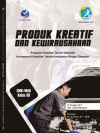 Produk Kreatif dan Kewirausahaan SMK-MAK Kelas XII, Kompetensi Keahlian Teknik Kendaraan Ringan