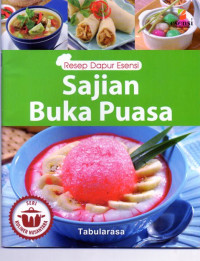 Resep Dapur Esensi Sajian Buka Puasa