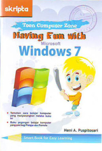Teen Computer Zone Having Fun With Microsoft Windows 7