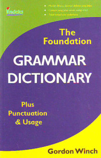 The Foundation Grammar Dictionary