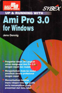 Up & Running With Ami Pro 3.0 For Windows