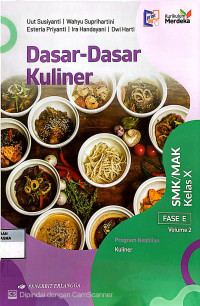 Image of Dasar-Dasar Kuliner Kls. X Vol. 2