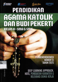 Image of Pendidikan Agama Katolik & Budi Pekerti Kls. X