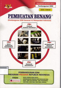 Buku Vokasi: Pembuatan Benang