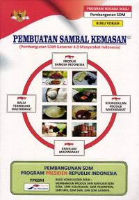 Buku Vokasi: Pembuatan Sambal Kemasan